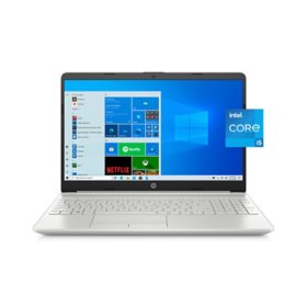 HP - 15.6" Full HD (1920 x 1080) Laptop - 11th Generation Intel Core i5-1135G7 - 8GB Memory - 256GB SSD - Intel®️ Iris®️ Xe Graphics - Backlit Keyboard - 2 Year Warranty Care Pack - Windows OS