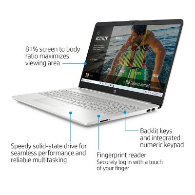 America flor Bajo mandato HP - 15.6" Full HD Laptop - Intel Core i5 - 8GB RAM - 256GB SSD - 2 Year  Warranty Care Pack + Accidental Damage Protection - Windows - Sam's Club