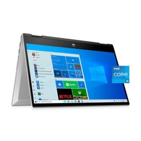 HP - Pavilion x360 - 14" Full HD Touchscreen 2-in-1 Laptop - 11th Generation Intel Core i5-1135G7 - 8GB Memory - 512GB SSD - Intel Iris Xe Graphics - 2 Year Warranty Care Pack - Windows OS