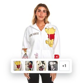 Licensed Ladies Character Full Zip Up Hoodie