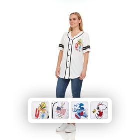 Women's Character Mesh Baseball Jerseys		