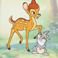 Bambi, variant on Women's Character Scenic Sweatshirt