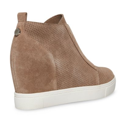 Steve Madden Women s Suede Wedge Sneaker Sam s Club