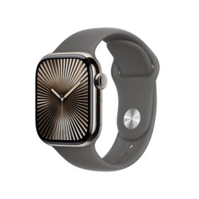 Apple Watch Series 10 GPS + Cellular 42mm Titanium Case, Choose Color and Size