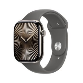 Apple Watch Series 10 GPS + Cellular 46mm Titanium Case, Choose Color and Size