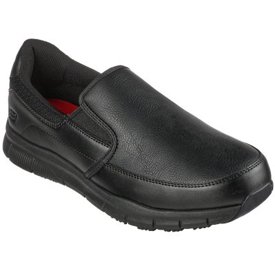 Skechers Men's Nampa Slip-Resistant Slip-Ons