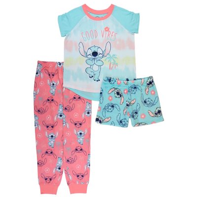 Licensed Lilo & Stitch 3 Piece Sleep Set - Sam's Club