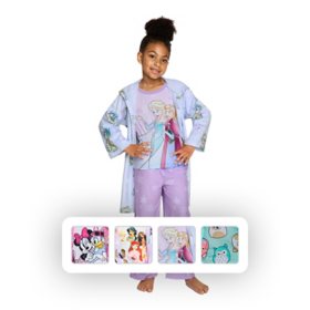 Character Girls 3-Piece Robe & Pajama Set