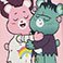 Care Bears, variant on Character Kids 2-Piece Halloween Pajama Set