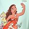 Disney Princess, variant on Character Girls 2-Piece Pajamas
