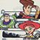Toy Story - Online Only, variant on Character Boys 3-Piece Robe and Pajama Set
