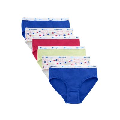 Champion Girls 6 Pack Everyday Cotton Brief Sam s Club