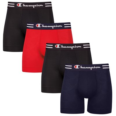 Champion Elite Men's Boxer Briefs 10-Pack All Day Comfort Double Dry X-Temp  Slightly Imperfect at  Men's Clothing store
