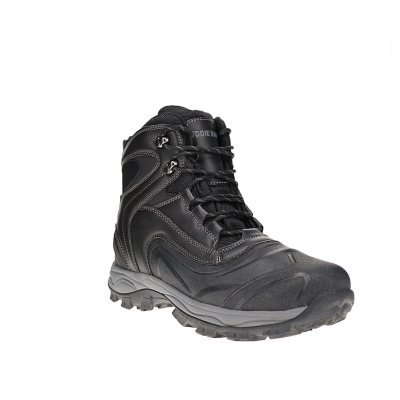 EDDIE BAUER MENS SNOWBOOT - BLACK 8.5:- 8.5, Black