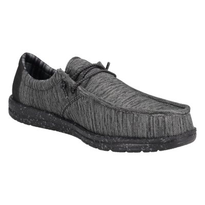 EDDIE BAUER MEN'S LACE UP LOAFER - BLACK 13:- 13, Black