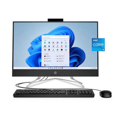 HP All-in-One - 11th Generation IntelÂ® Coreâ„¢ i5-1135G7 - FHD Touch-Enabled Screen - IntelÂ® IrisÂ® Xe Graphics - 8GB Memory - 512GB SSD Drive - USB Black Wired Keyboard and Mouse Combo - HP Privacy Camera - 2 Year Warranty Care Pack - Windows OS