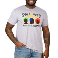 Proud by Design Shine a Light On Adult Graphic Tee 