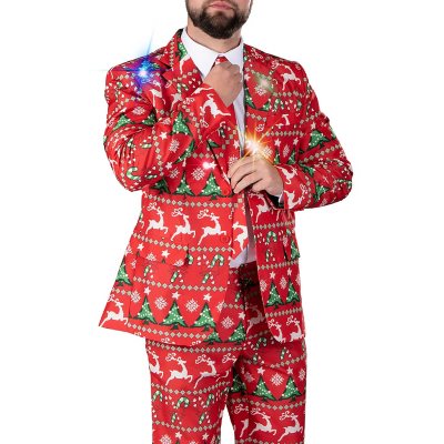 Christmas sweater suit best sale