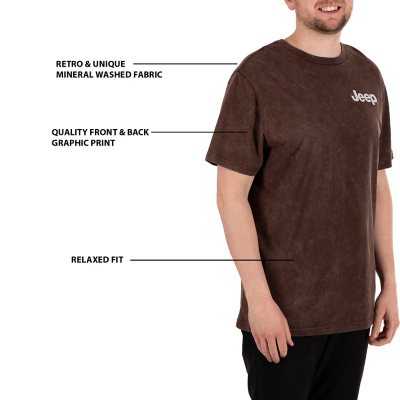 Vintage Jeep Unisex Mineral Wash T-Shirt