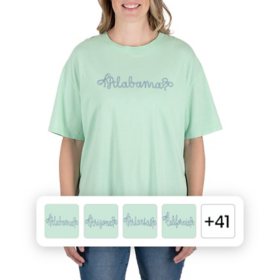State of Mine Women's State Tee, Mint