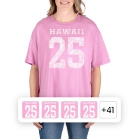 State of Mine Women's State Tee, Pink