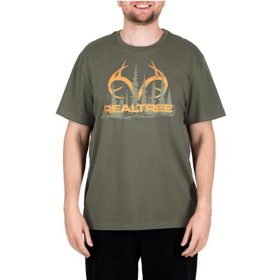 Realtree Graphic Tee Olive XXL:- Olive, XXL