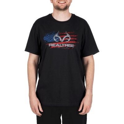 Realtree Graphic Tee Black XXL:- Black, XXL