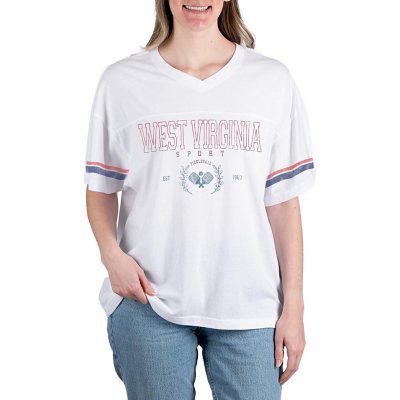 State of Mine Women's Sporty State T-Shirt - West Virginia L:- West Virginia, L