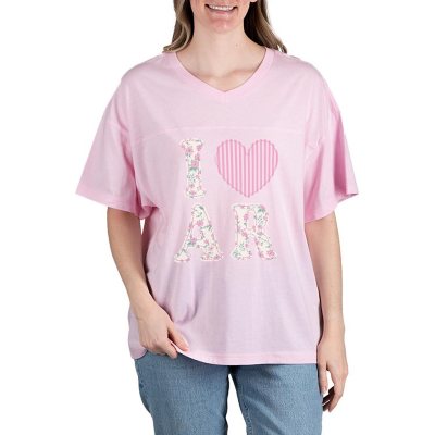 State of Mine Women's I Heart State T-Shirt - Arkansas XL:- Arkansas, XL