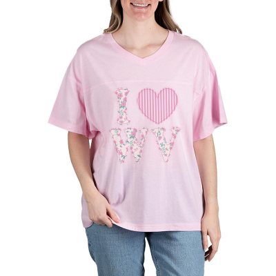 State of Mine Women's I Heart State T-Shirt - West Virginia M:- West Virginia, M