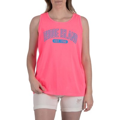 STATELY LADIES SOM GRAPHIC TANK TOP - RHODE ISLAND L:- Rhode Island, L