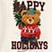Cream, variant on State of Mine Kids Holiday Sweatshirt