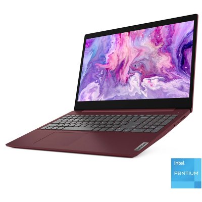 Lenovo Ideapad 3 15 6 1366 X 768 Hd Laptop Intel Pentium Silver N5030 4gb Ram 128gb Ssd Intel Uhd Graphics 605 2x2 802 11ac Cherry Red Windows Os Sam S Club