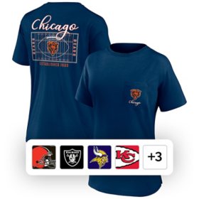 NFL Ladies Short Sleeve Field Fan T-Shirt