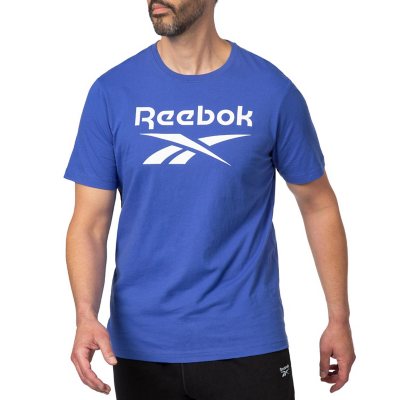Reebok Stacked Graphic Crew Neck Short Sleeve T-Shirt