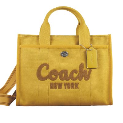 Coach Canvas Cargo Tote Bag, Yellow Gold - Sam's Club