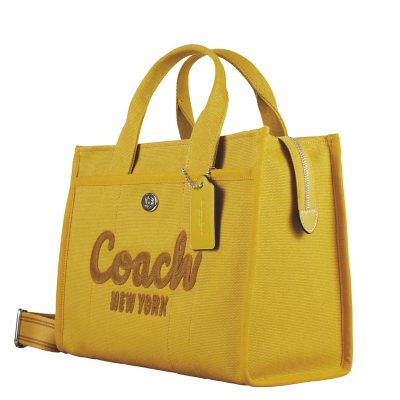 Coach Canvas Cargo Tote Bag, Yellow Gold - Sam's Club