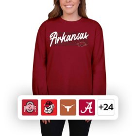 NCAA Ladies Champion Crew Neck Fleece Pullover