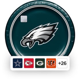 NFL Dinner Paper Plates, 10", 85 ct., Choose Team