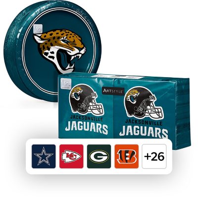 NFL Licensed Plates and Napkins Kit, 285 ct. - Jacksonville Jaguars