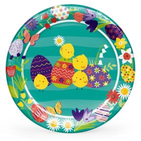 Member's Mark Easter Paper Plates, 10" 85 ct.