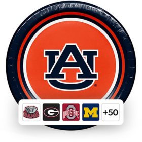 NCAA Paper Plates, 10", 85 ct., Choose Your Team