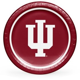 Indiana Hoosiers NCAA Round Paper Plates, 10", 85 ct. 