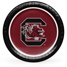 South Carolina Gamecocks NCAA Round Paper Plates, 10", 85 ct. 