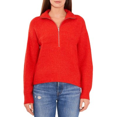 Vince Camuto Ladies Half Zip Pullover Sweater - Sam's Club