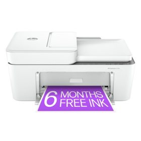 HP DeskJet 4258e Wireless All-in-One Inkjet Printer, 6 Months Instant Ink with HP+