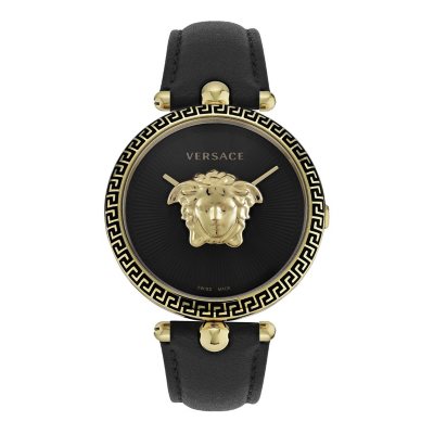 Versace Palazzo Empire Watch With Black Strap 39mm VECO01922