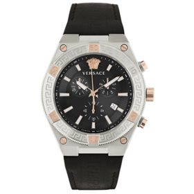 Versace VESO00422 Men's V-Sporty Greca 46MM Stainless Steel Watch