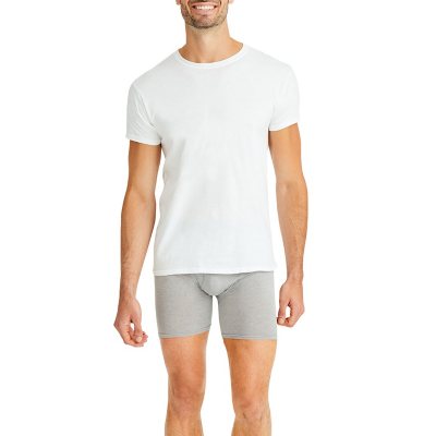 Hanes Men's 4 Pack Ultimate White Slim Fit Crew T-Shirt,White,Small :  : Clothing, Shoes & Accessories