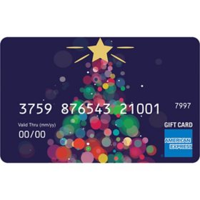 $100 American Express Email Delivery Gift Card,  Holiday Sparkle